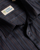 India Ink Short Sleeves Striped ShirtUnited By Hope
