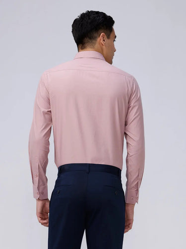 Light Mauve Cotton Tencel Plain ShirtUnited By Hope