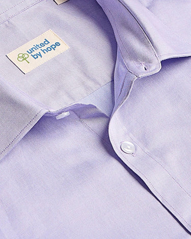Lilac Marble Plain Chambray ShirtUnited By Hope