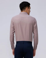 Mauve Cotton Tencel Plain ShirtUnited By Hope