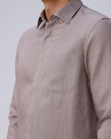 Mauve Plain Tencel ShirtUnited By Hope