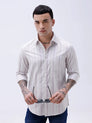 Mauve Striped Twill ShirtUnited By Hope