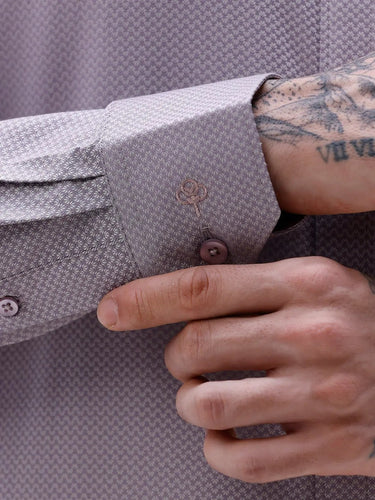 Mauve Twill Structured ShirtUnited By Hope