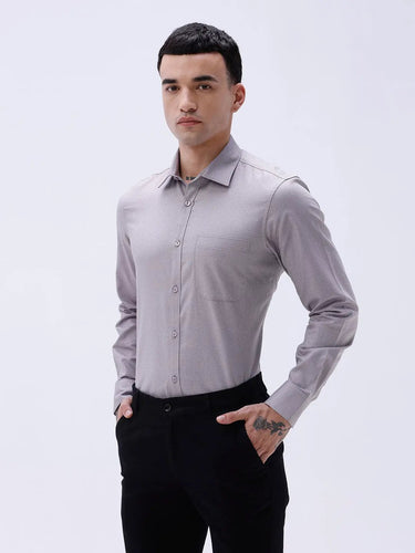Mauve Twill Structured ShirtUnited By Hope
