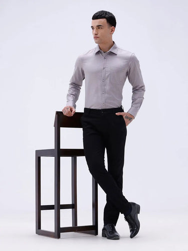 Mauve Twill Structured ShirtUnited By Hope