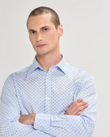 Milky Blue Printed ShirtUnited By Hope