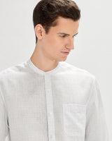 Nimbus Cloud Linen Checks ShirtUnited By Hope