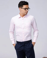 Pink Poplin Plain ShirtUnited By Hope
