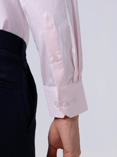 Pink Poplin Plain ShirtUnited By Hope