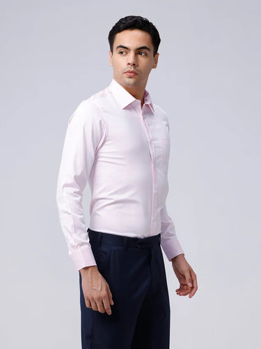 Pink Poplin Plain ShirtUnited By Hope