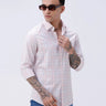 Pink and Grey Checks Cotton Tencel ShirtUnited By Hope
