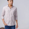 Pink and Grey Checks Twill ShirtUnited By Hope