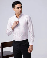 Pink and White Stripes Oxford ShirtUnited By Hope