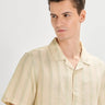 Sandshell Striped Linen ShirtUnited By Hope