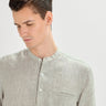 Seagrass Striped Linen ShirtUnited By Hope