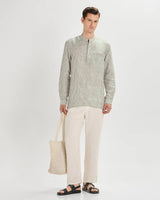 Seagrass Striped Linen ShirtUnited By Hope