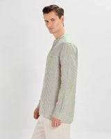 Seagrass Striped Linen ShirtUnited By Hope