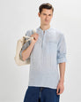Silver Blue Linen ShirtUnited By Hope