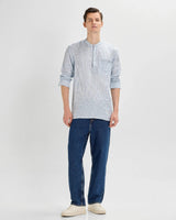 Silver Blue Linen ShirtUnited By Hope