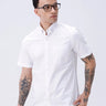 White Oxford Plain Short Sleeve ShirtUnited By Hope