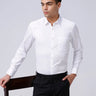 White Poplin Plain ShirtUnited By Hope