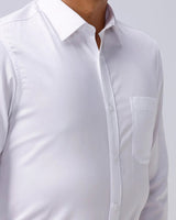 White Poplin Plain ShirtUnited By Hope