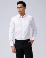White Poplin Plain ShirtUnited By Hope