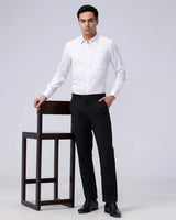 White Poplin Plain ShirtUnited By Hope
