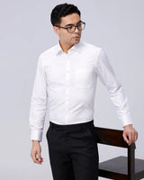 White Satin Structured ShirtUnited By Hope