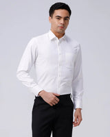 White Satin Structured ShirtUnited By Hope