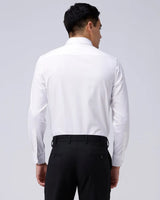 White Satin Structured ShirtUnited By Hope