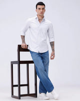 White Twill Checks ShirtUnited By Hope