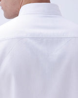 White Waffle Dobby Plain ShirtUnited By Hope