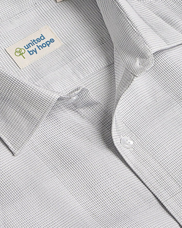Whitecap Grey Checks ShirtUnited By Hope