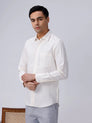 Yellow Plain Tencel ShirtUnited By Hope