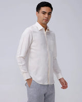 Yellow Plain Tencel ShirtUnited By Hope