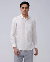 Yellow Plain Tencel ShirtUnited By Hope
