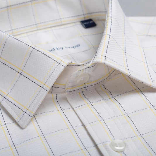 giza-cotton-shirts-for-men - Mellow Yellow - United by Hope