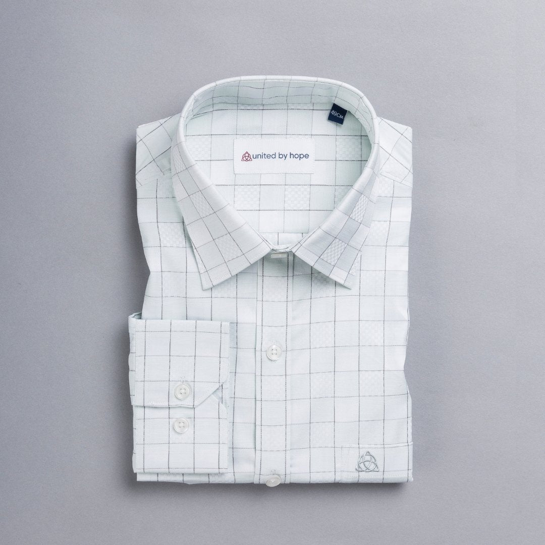 giza-cotton-shirts-for-men - Hint of Mint - United by Hope