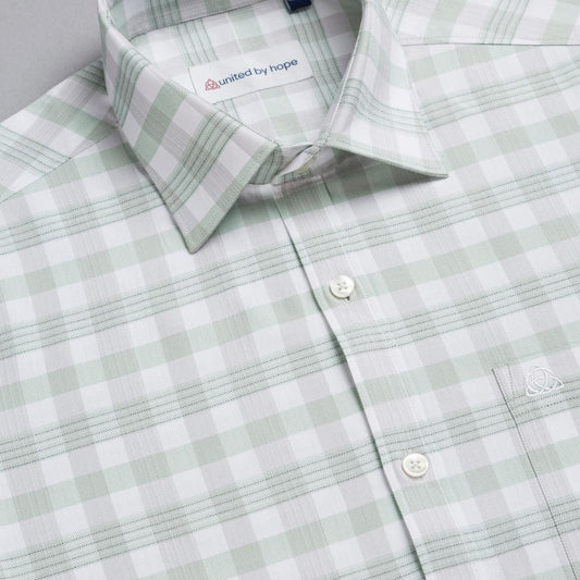 giza-cotton-shirts-for-men - Cameo Green - United by Hope