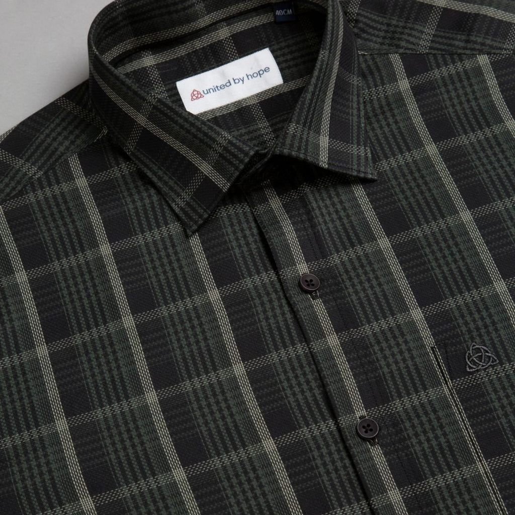 giza-cotton-shirts-for-men - Deep Forest - United by Hope